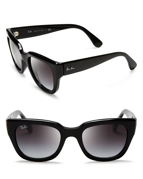 ray-ban 64mm square cat eye sunglasses|ray ban cat eye wayfarer.